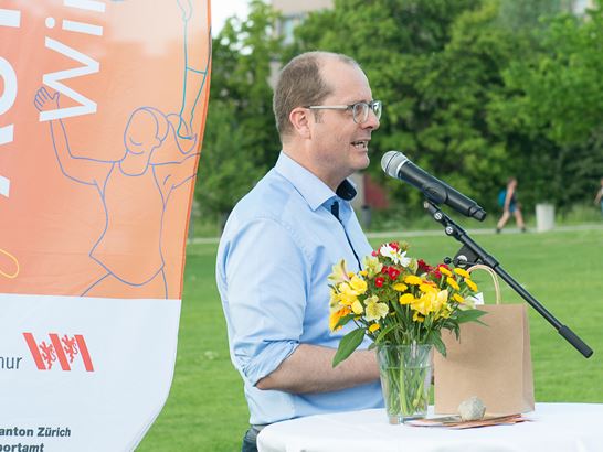 Eröffnungsanlass 2021 Stadtrat Jürg Altwegg Eröffnungsanlass 2021 Stadtrat Jürg Altwegg